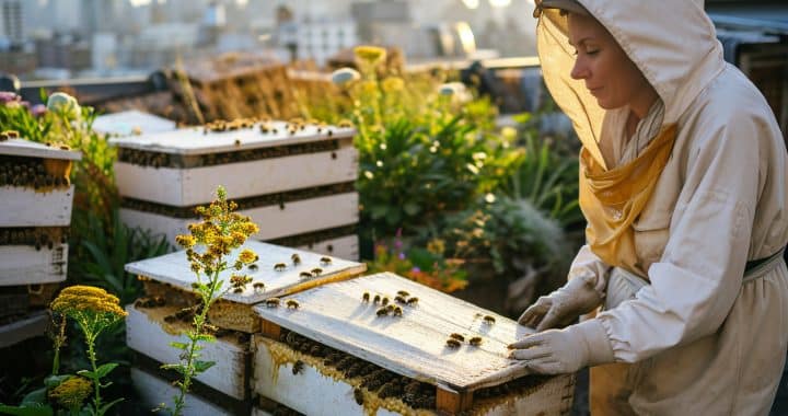 Apiculture urbaine : guide pratique pour sauver les abeilles en milieu citadin