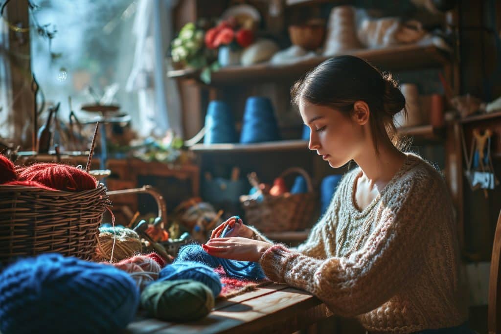 Couture et tricot en vogue : la renaissance des loisirs créatifs traditionnels
