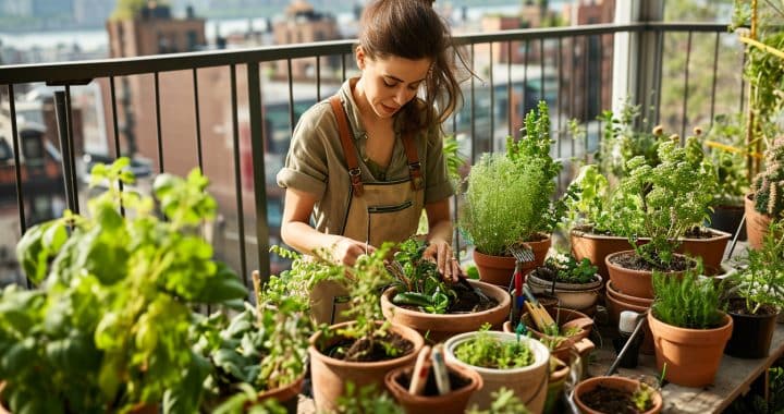 Guide complet pour transformer votre balcon ou terrasse en un jardin permaculture urbain