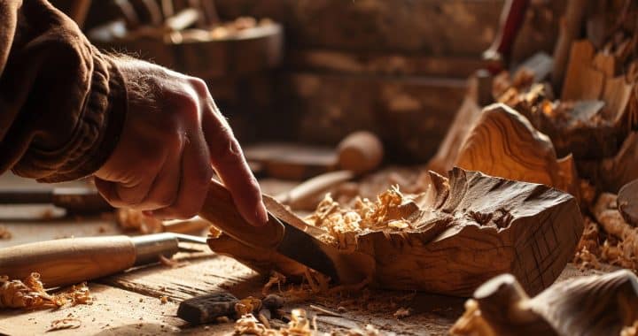 Guide débutant pour la sculpture sur bois : techniques et conseils pour s’initier à l’art du bois
