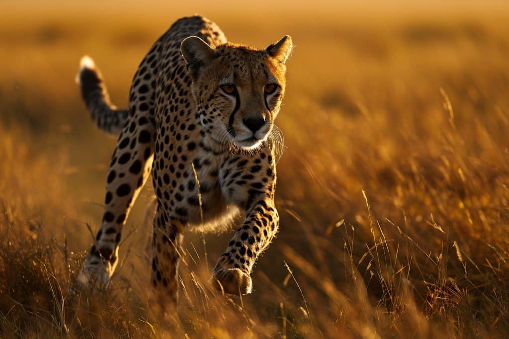 Rencontre exceptionnelle avec le guépard, champion de vitesse de la faune sauvage